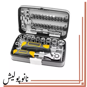 جعبه بکس 38 پارچه ترکيبی بيت و بکس 1/4 اينچ کنزاکس - 9438