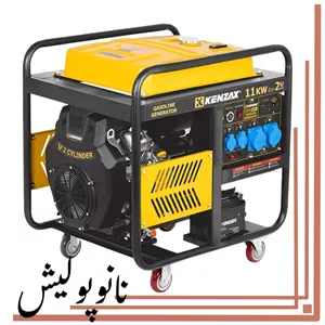 ژنراتور برق 11000 وات استارتی ریموت‌دار کنزاکس مدل 6194 (چرخ‌دار و پرقدرت)