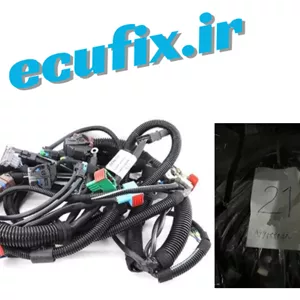 دسته سیم موتور 206 تیپ 5 بوش 745 - 9661338580 دناکو