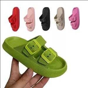 دمپایی بچگانه دوبنده سگکدار مدل کاسپین کد 1501