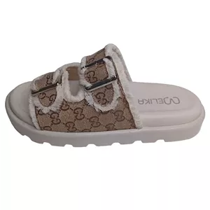 دمپایی طبی زنانه ملیکا مدل 701 دوبنده گوچی کد 1632