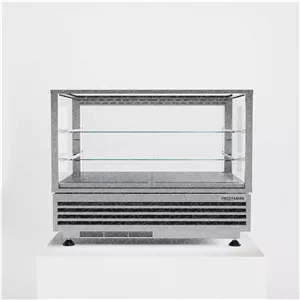 دیسپلی شوکیک استیل گرم سایز 120 فراست ایر FROST AIR 24 شو کیک