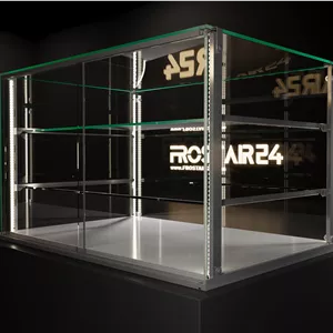 شوکیک ویترینی شیشه ای 90 سانت فراست ایر FROST AIR 24 شو کیک