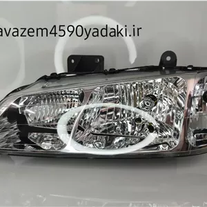 چراغ جلوچپ پارس .بدون موتور و بدون لامپ.هوزینگ مشکی ایساکو شرکتی