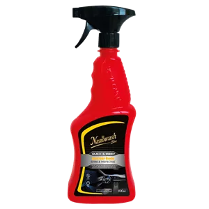 اسپری براق کننده داشبورد نانو واش بلو حجم 600 ملی لیتر