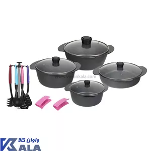 سرویس پخت و پز 17 پارچه تکنو مدل پروانه