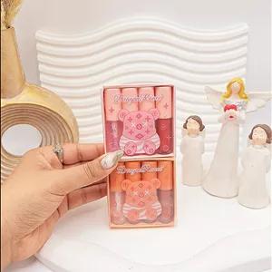 پک لیپ گلاس شاین 4تایی برند Dragon Ranee کد 0026