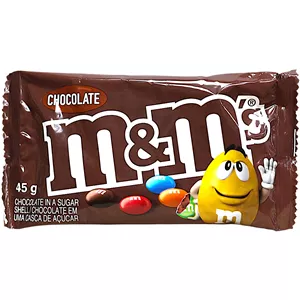شکلات (اسمارتیز) ام‌اند‌امز (M&M’s) مدل Chocolate وزن 45 گرم – دانه‌های شکلاتی با روکش رنگی