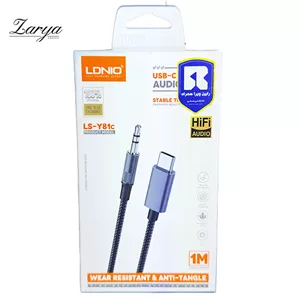 کابل AUX تایپ سی برند LDnio مدل LS-Y81c