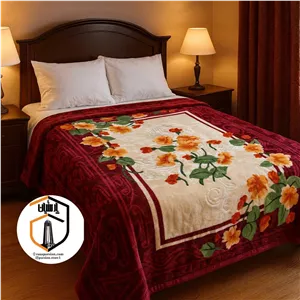 پتو نرمینه مدل نسیم  دونفره