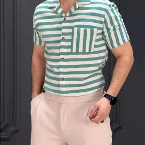 پیراهن 041105 BERSHKA سبز