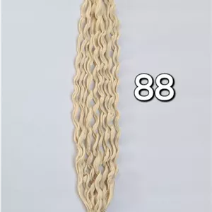 موی آفرو روسی تک رنگ کد 88