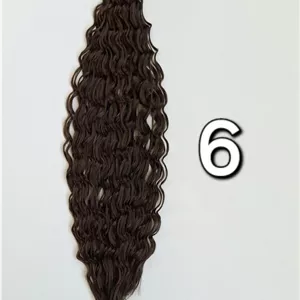 موی آفرو روسی تک رنگ کد 6
