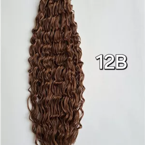 موی دوسرباز آفرو روسی تک رنگ کد 12B