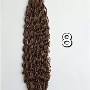 موی دوسرباز آفرو روسی تک رنگ کد 8