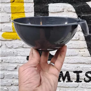 کاسه رنگ مو بزرگ رنگ طوسی تیره