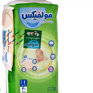 پوشک کامل بچه سایز 1 نوزادی به همراه هدیه