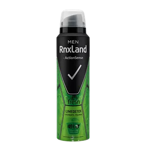 اسپری ضدتعریق مردانه رنکسلند Rnxland رایحه Natural Fresh حجم 150 میل اصل ترکیه