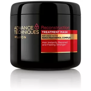 ماسک مو آبرسان و ترمیم کننده آون حاوی کراتین مناسب موهای خشک و آسیب دیده 375 میل avon treatment mask اصل انگلستان