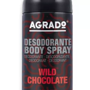 اسپری ضدتعریق مردانه آگرادو wild chocolate AGRADO شکلات وحشی حجم 150میل اصل اسپانیا