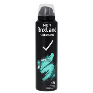 اسپری ضدتعریق مردانه رنکسلند Rnxland رایحه Apollo حجم 150 میل اصل ترکیه