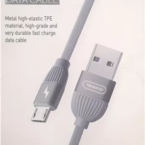 کابل شارژ Micro USB ترانیو TRANYOO مدل S3 فست شارژ 5A طول 1.2 متر
