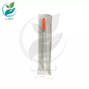 سرنگ انسولین 1 سی سی G30 یکپارچه آوا بسته بندی تکی