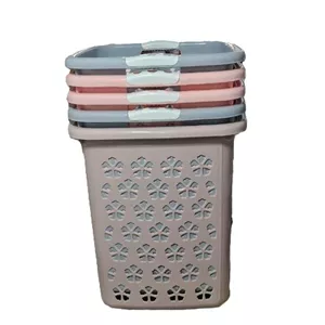 سبد رخت مربع متوسط ترگل -Tergol medium square clothes basket