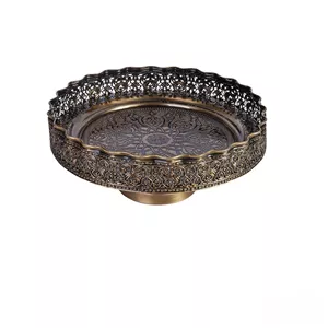 میوه خوری دور توری امپریال - Fruit bowl, round imperial lace 