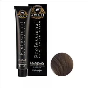 رنگ مو آوایی شماره 166-7 حجم 120 میل رنگ بلوند دودی شکلاتی متوسط