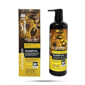 شامپو آرگان لایتنس بدون سولفات مناسب انواع مو 900 میل