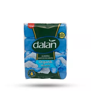 صابون دالان سری Organic Minerals حاوی مواد معدنی طبیعی بسته 4 عددی