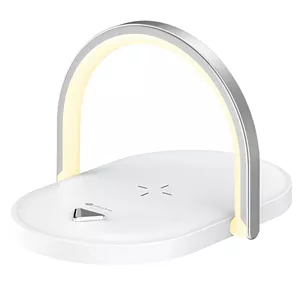 شارژر وایرلس فست شارژ و چراغ خواب رومیزی پرووان PWL815
