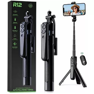 مونوپاد و سه پایه هوشمند موبایل مدل R12 با ردیابی خودکار سوژه