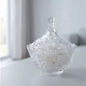 قندان شیشه ای روزانا