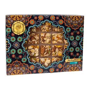 حلوا مسقطی لار آجیلی مجلسی در جعبه بزرگ