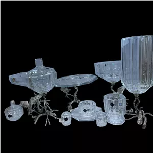 سرویس کریستال ایکونیک پایه پرنده 09143542966