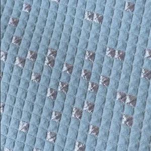 پارچه ژاکارد آبی یخچالی