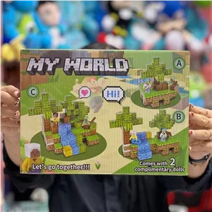 لگو مگنتی 55 قطعه ماینکرفت