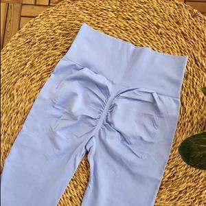 لگ زنانه پشت چین دار سیملس مدیوم آبی آسمانی