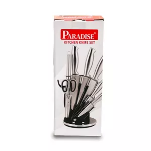 سرویس چاقو آشپزخانه 8 پارچه پارادایس مدل HS-2000