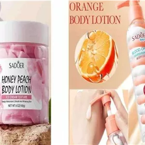 پک خوشبو کننده لوسیون مارشمالو رایحه هلو و بستنی بدن سادور