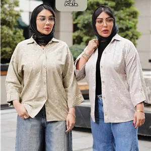 شومیز گلدوزی لنین دیپلمات لوکس ایتالیایی
