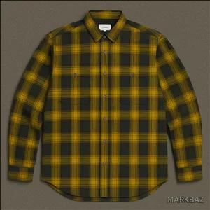 پیراهن پشمی استوک اورجینال چهارخانه 7Diamonds سایز XL – استوک مارک باز