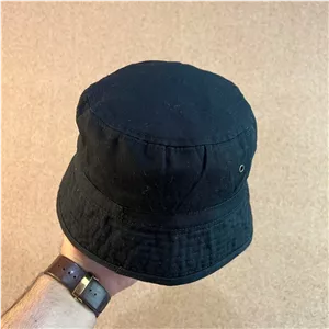 کلاه باکت مشکی استوک اورجینال-طرح ساده-استوک مارکباز