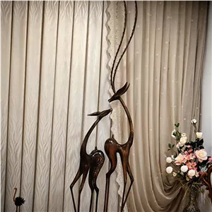 مجسمه چوبی غزال مدل A9 ارتفاع 270 سانتی متر