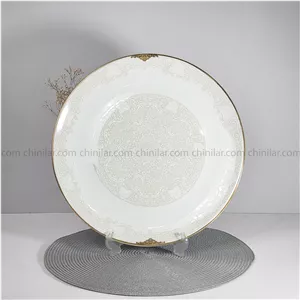 دیس گرد 36 طرح مروارید چینی لورین