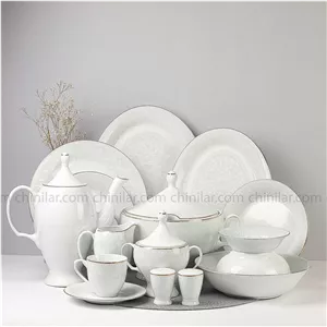سرویس 12 نفره طوس چینی 60 پارچه طرح جاسپر