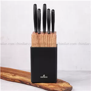 سرویس چاقو کاراجا مدل مسترکات مشکی