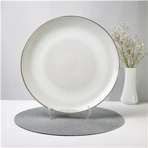 دیس گرد سایز 36 طرح الیزابت چینی لورین